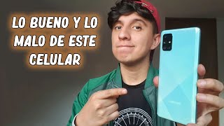 Samsung Galaxy A71 Experiencia de uso real Review en español [upl. by Aramad]