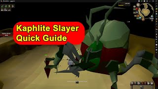 Kaphlite slayer Quick Guide [upl. by Eiramanna]