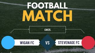 Wigan FC 🔵 vs 🔴 Stevenage FC Match Experience [upl. by Shabbir577]