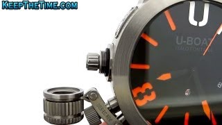 Huge UBoat U1001 Limited Edition Watch HD Video Review [upl. by Mikey563]