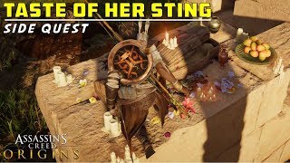 Taste of Her Sting  All Ritual Sites  Location amp Investigation  Assassins Creed Orgins [upl. by Eelreveb]