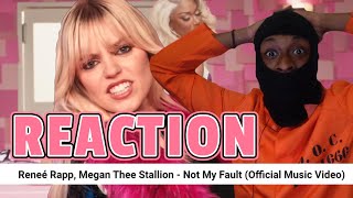 Renee Rapp  Megan Thee Stallion  Not My Fault  REACTION [upl. by Enriqueta]