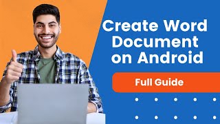 How To Make Word Document On Android Mobile Phone  Easy Steps [upl. by Marlena656]