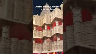 Ganesh pandal theme on Dwarka Kharwawad Nanpura Surat [upl. by Jaclin]