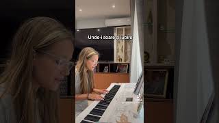 Spre mareINNA inna piano cover singing viral shortsfeed youtubeshorts trend hit [upl. by Gierc]