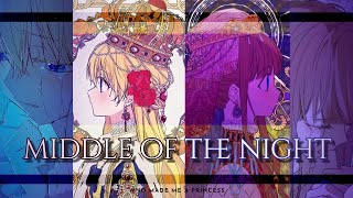 Athanasia amp Jennette  Middle of the Night 【 Who Made me a Princess 】 [upl. by Acilejna]