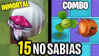 15 COSAS INCREIBLES que DEBES DE SABER en Plantas Vs Zombies 2 [upl. by Elihu]