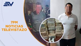 Coronel retirado y capitán entre los detenidos por enviar cocaína a Europa  Televistazo  Ecuavisa [upl. by Wasserman23]