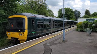 Shiplake Railway Station On The GWR Regatta Branch Line With Class 165 DMU Departing 662024 [upl. by Inig]