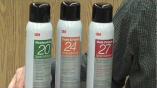 3M™ Series 20 Aerosol Adhesives [upl. by Eniamzaj]