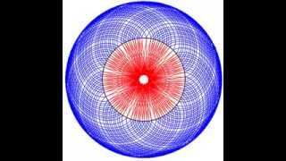 An epicycloid and hypocycloid with an irrational ratio of radii [upl. by Cliffes]