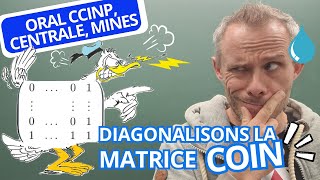 Diagonalisons la matrice COIN  spéL2 [upl. by Analos]