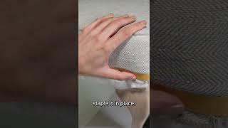 Easy amp fast upholstery back tack strip guide howto upholstery sewingtutorial [upl. by Chaiken]