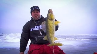 The Hunt for Ice amp Early Season Walleyes  InDepth Outdoors TV  Season 6 Episode 6 [upl. by Aihsema]