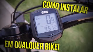 Como Instalar Velocímetro Digital em Qualquer Bike [upl. by Schoenberg]