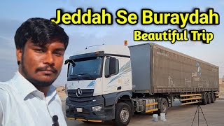 Jeddah Se Buraydah SaudiArabia Truck Driver [upl. by Leighland235]