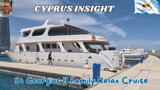 St Georgios II Family Relax Cruise Protaras Cyprus  A Must Day Out [upl. by Beaston]