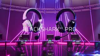 Razer BlackShark V2 Pro 2023  The Gaming Headset for Pros [upl. by Anitsyrhc]