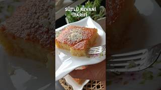 ✅ SÜTLÜ REVANİ TATLISI TARİFİ tatlı keşfet [upl. by Aldis920]