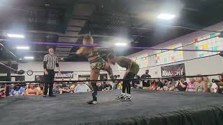 Mat Fitchett vs Laynie Luck St louis Anarchy part 1 wrestling prowrestling wwe aew nxt gcw [upl. by Benedick]