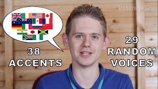 The English Language in 67 Accents amp Random Voices [upl. by Roede375]