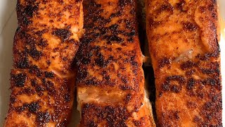 How To Cook Salmon  How to make Crispy Salmon 20 Minutes Recipe [upl. by Sokram]