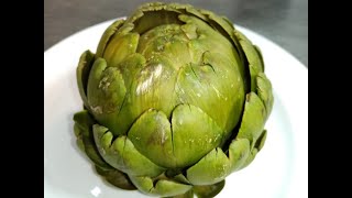 Recette  Comment cuire un artichaut gagner du temps de cuisson  Recipe How to cook an artichoke [upl. by Atnauqal118]