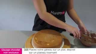 Recette moelleuse du glaçage au chocolat noir onctueux [upl. by Eiuqnom]