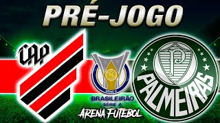 ATHLETICOPR x PALMEIRAS Campeonato Brasileiro  Narração [upl. by Agn]