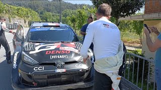 Sébastien Ogier Checks Wheels [upl. by Mighell682]