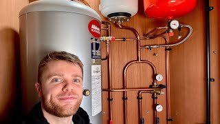 How an Unvented Cylinder and Central Heating Work [upl. by Ellwood]