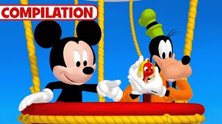 Mickey Mouse Clubhouse Best Goofy Full Episodes 🤪  Compilation  disneyjr [upl. by Aneger]