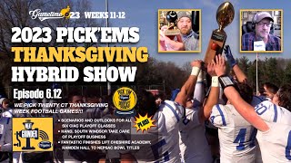 The 2023 Thanksgiving week playoff update amp pickem podcast show  The Meat Grinder S6 E12 [upl. by Hart]