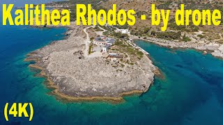 Kalithea Rhodos  Drone footage [upl. by Lustick379]