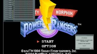 Power Rangers The Videogame SNES  Building Theme  CPS2 ReArrange FL Studio [upl. by Tivad]