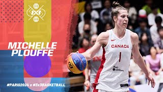 Michelle Plouffe 🇨🇦 Canadas Olympic hope  3x3 Basketball [upl. by Spike]