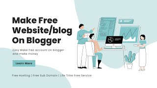 How To Make Blogger Account  How to make Blog Free [upl. by Ynnod]