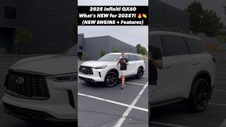 Check Out Everything thats NEW on the 2025 Infiniti QX60 [upl. by Wilber1]