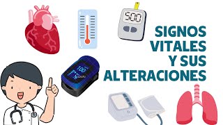 ☑️ SIGNOS VITALES NORMALES y sus ALTERACIONES  ENFERMERÍA [upl. by Lawrence756]