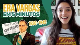 ERA VARGAS RESUMO EM 5 MINUTOS Débora Aladim [upl. by Lenoyl]