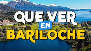 🧳️ TOP 10 Que Ver en Bariloche ✈️ Guía Turística Que Hacer en Bariloche [upl. by Suzzy]