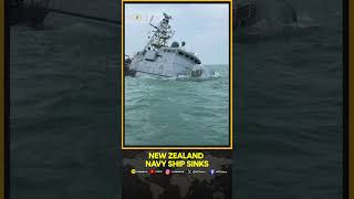 New Zealand Navy Ship Sinks Off Samoa All 75 Aboard Safe  WATCH [upl. by Ahmad]