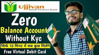 Ujjivan small finance bank account opening online full prosess। [upl. by Ecirtnuahs]