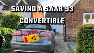 Saving a Saab 93 Convertible from the scrap yard [upl. by Gninnahc]