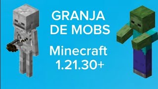 Granja de mobs  Minecraft 12130 [upl. by Natka819]