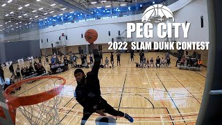 2022 Canadian Slam Dunk Contest  Peg City Basketball [upl. by Darreg159]