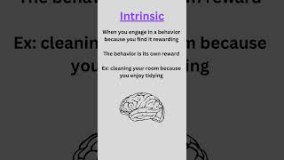 Intrinsic vs Extrinsic Motivation [upl. by Irodim]