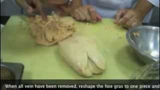 How to devein Foie Gras  How to clean Foie gras  How to prepare Foie Gras  Foie Gras Recipes [upl. by Enywtna757]