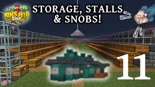 quotSTORAGE STALLS amp SNOBSquot  The Kinship SMP  S2 Ep11  Minecraft [upl. by Timrek]