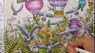 IMAGIMORPHIA  part 4  derwent inktense  blenderpen [upl. by Olympias737]